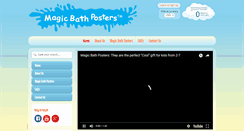 Desktop Screenshot of magicbathposters.com
