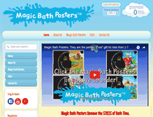 Tablet Screenshot of magicbathposters.com